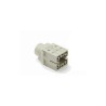 Insert HM modulaire, Raccordement à Sertir, femelle, 1 pin, 300A, Polycarbonate 